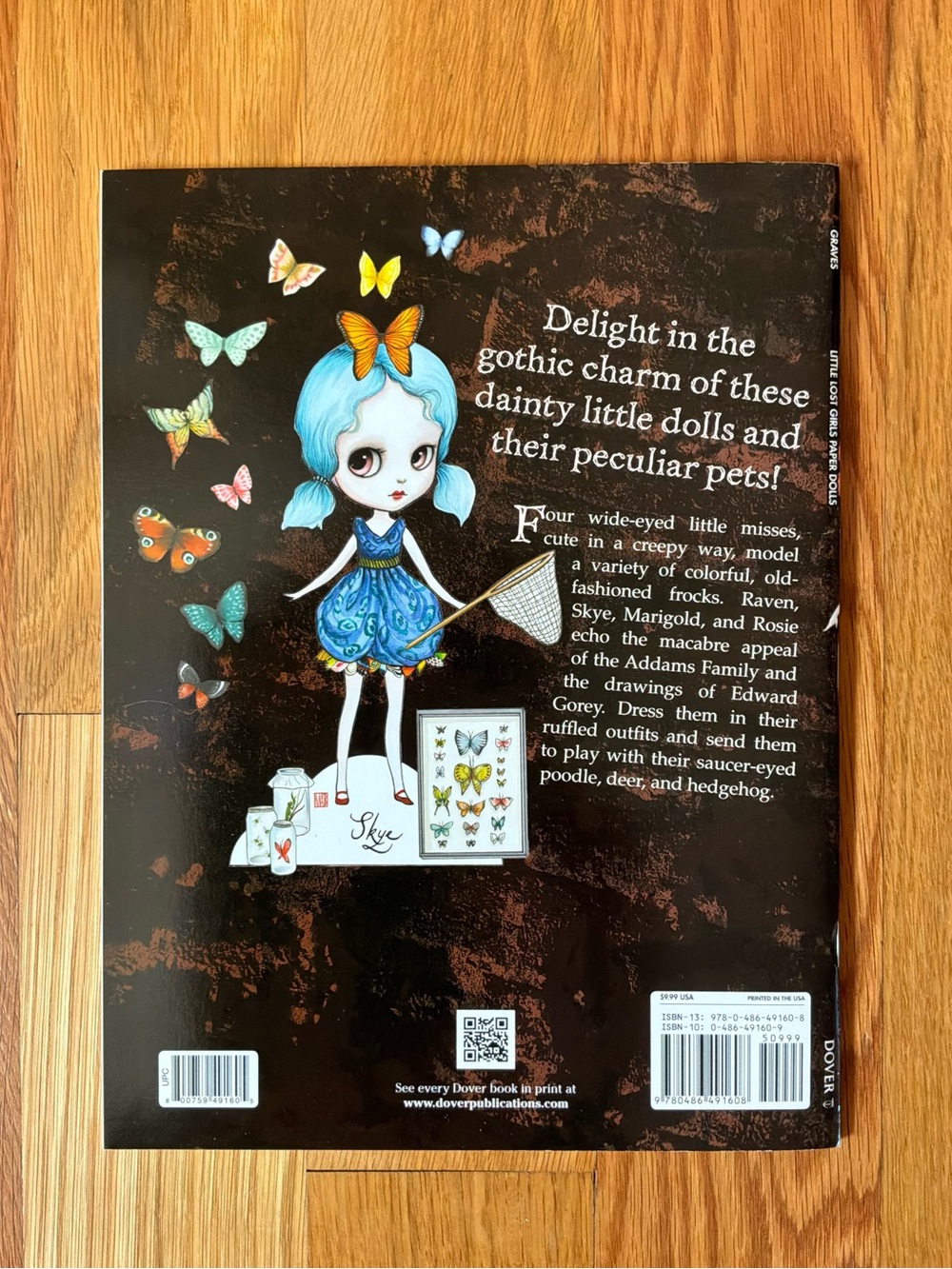 Little Lost Girls Paper Dolls by Mab Graves
